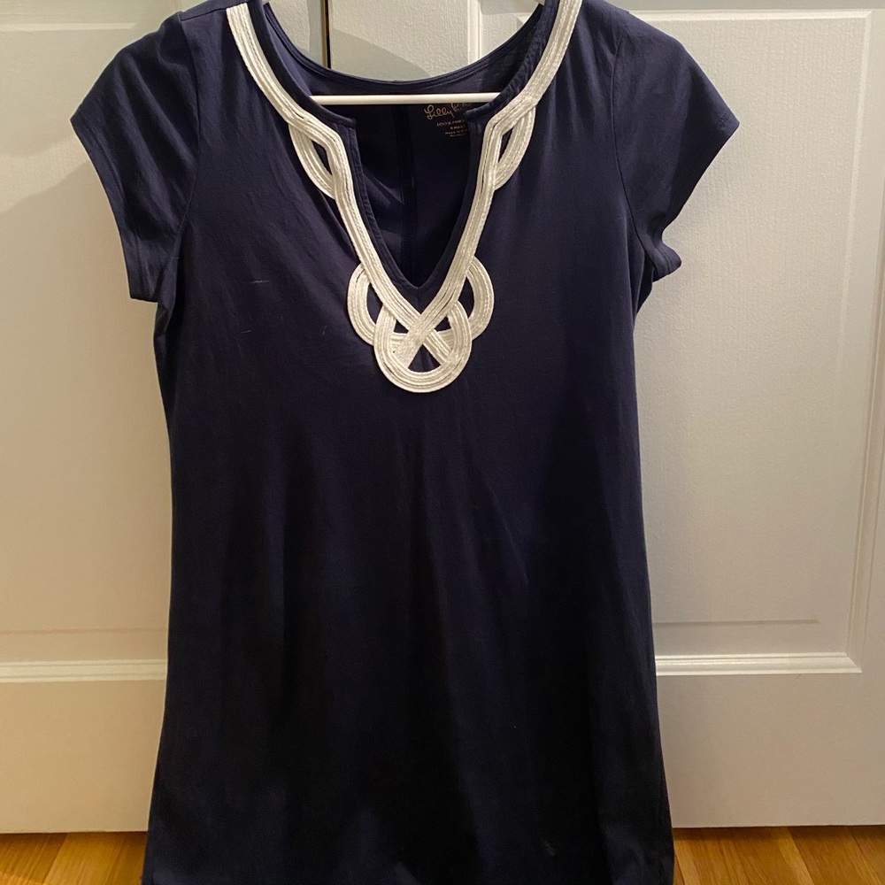 Lilly Pulitzer blue shift dress